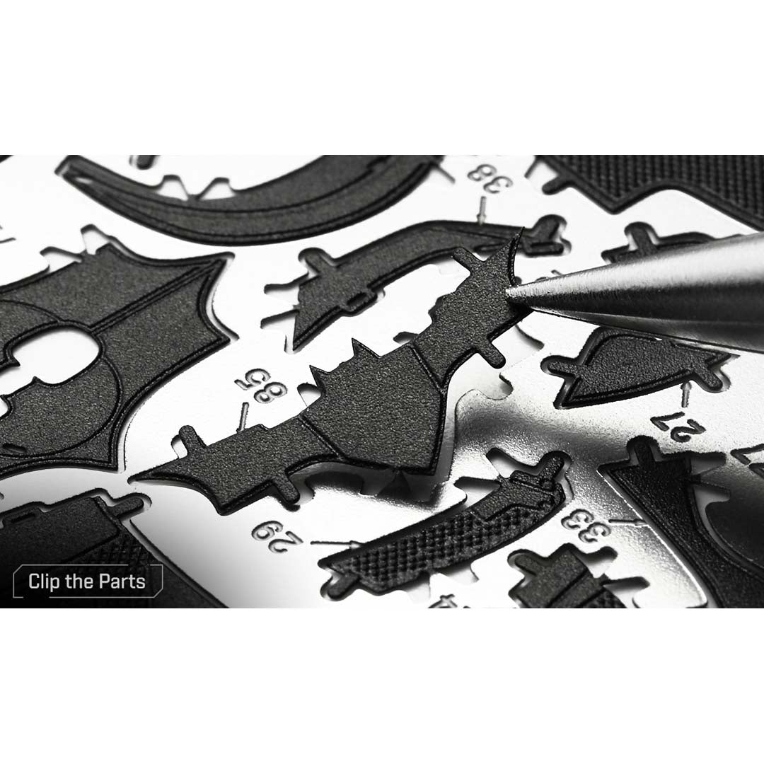 Metal Earth Premium Series The Dark Knight PS2005 Modellbausatz Puzzle DIY Bausatz präzise gelasert stabil langlebig