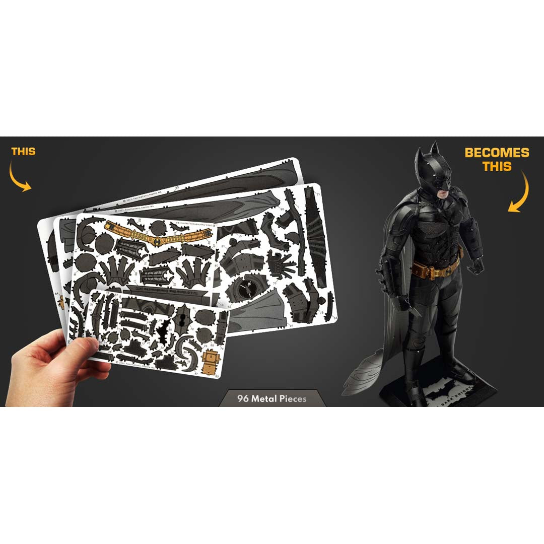Metal Earth Premium Series The Dark Knight PS2005 Modellbausatz Puzzle DIY Bausatz präzise gelasert stabil langlebig