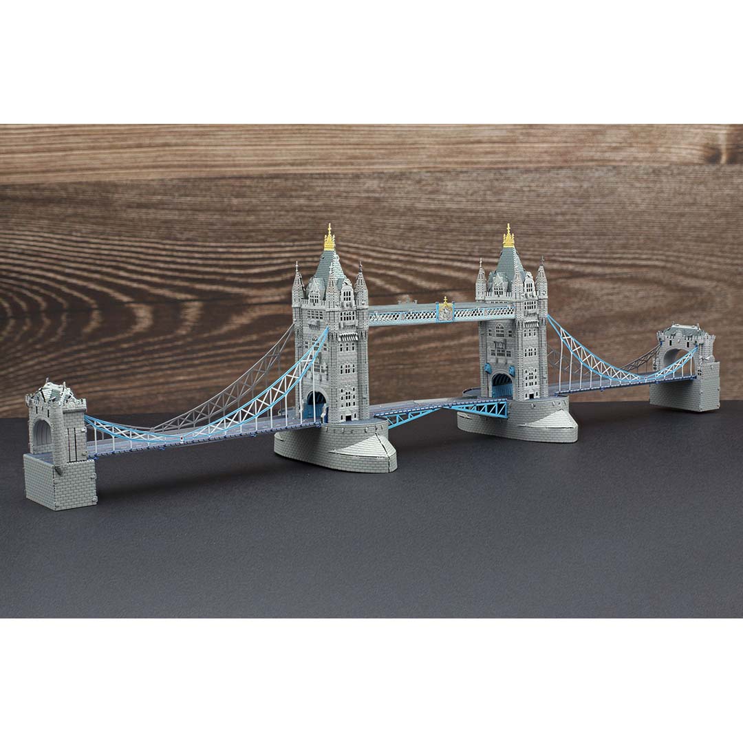 Metal Earth Premium Series The London Tower Bridge PS2009 Modellbausatz Puzzle DIY Bausatz präzise gelasert stabil langlebig