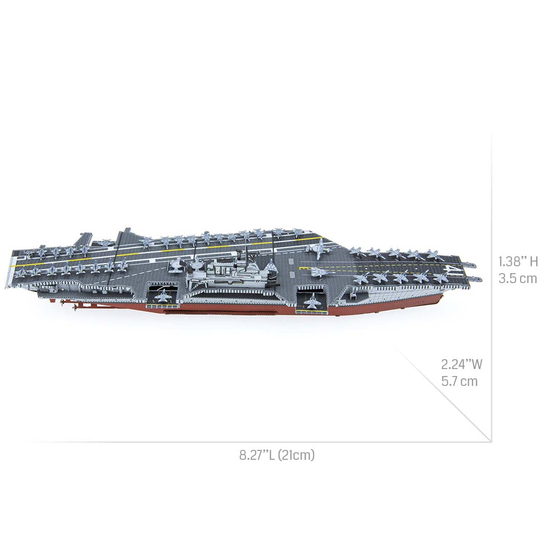 Metal Earth USS Premium Series USS Midway PS2003 Modellbausatz Puzzle DIY Bausatz präzise gelasert stabil langlebig