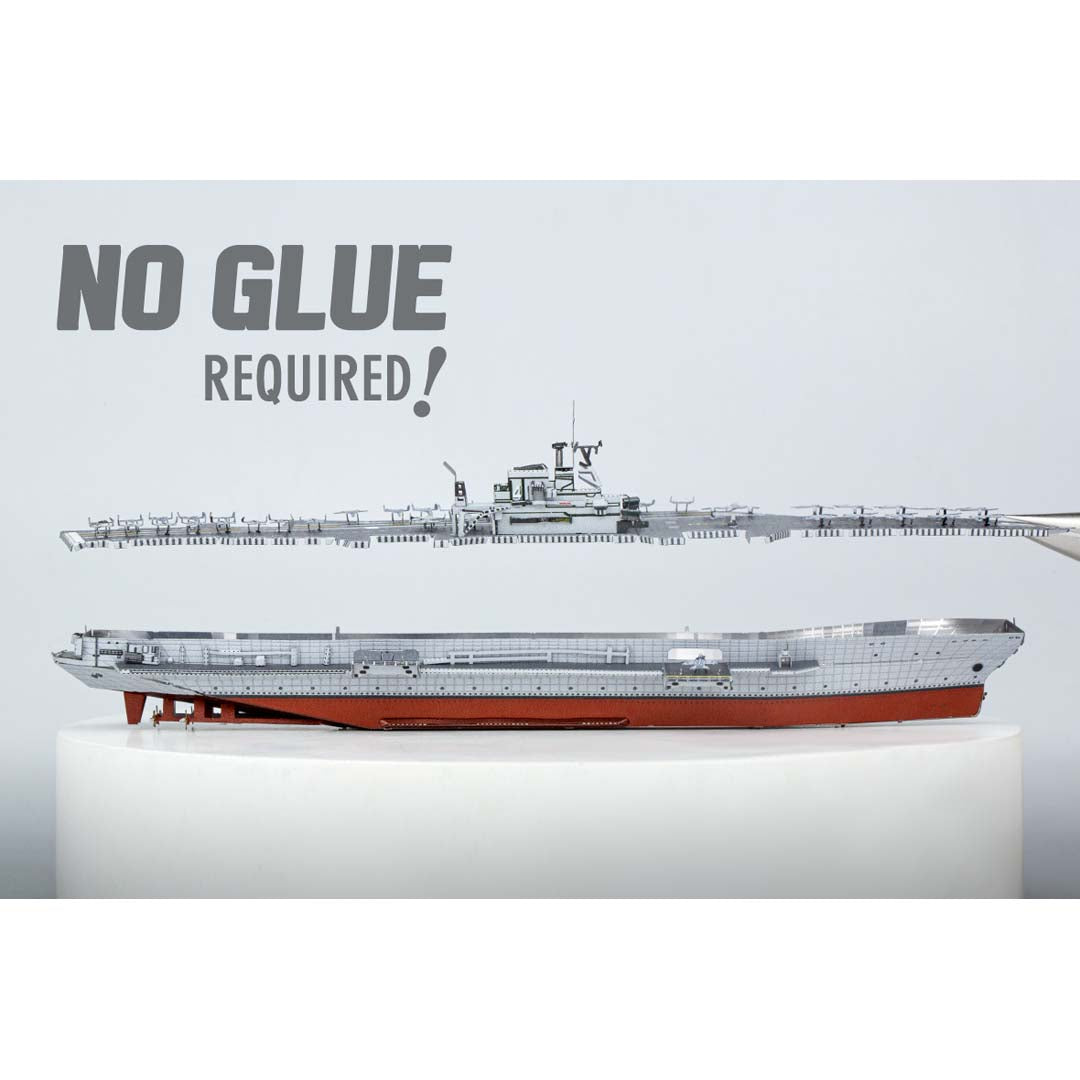 Metal Earth USS Premium Series USS Midway PS2003 Modellbausatz Puzzle DIY Bausatz präzise gelasert stabil langlebig