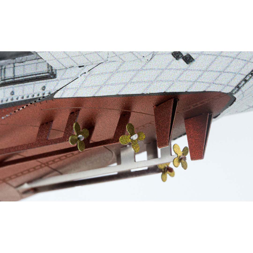 Metal Earth USS Premium Series USS Midway PS2003 Modellbausatz Puzzle DIY Bausatz präzise gelasert stabil langlebig