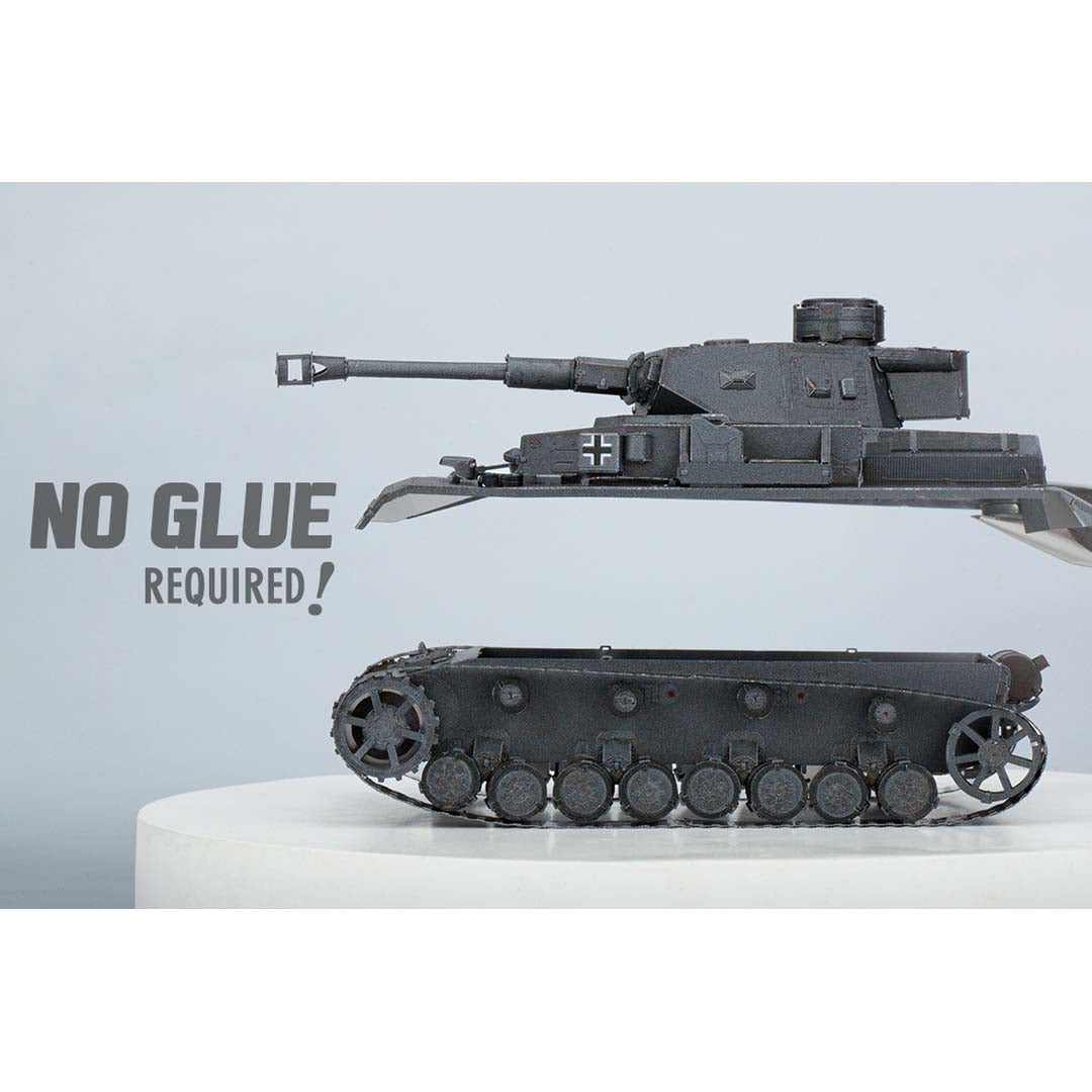Metal Earth IV Premium Series Panzer IV PS2001 Modellbausatz Puzzle DIY Bausatz präzise gelasert stabil langlebig