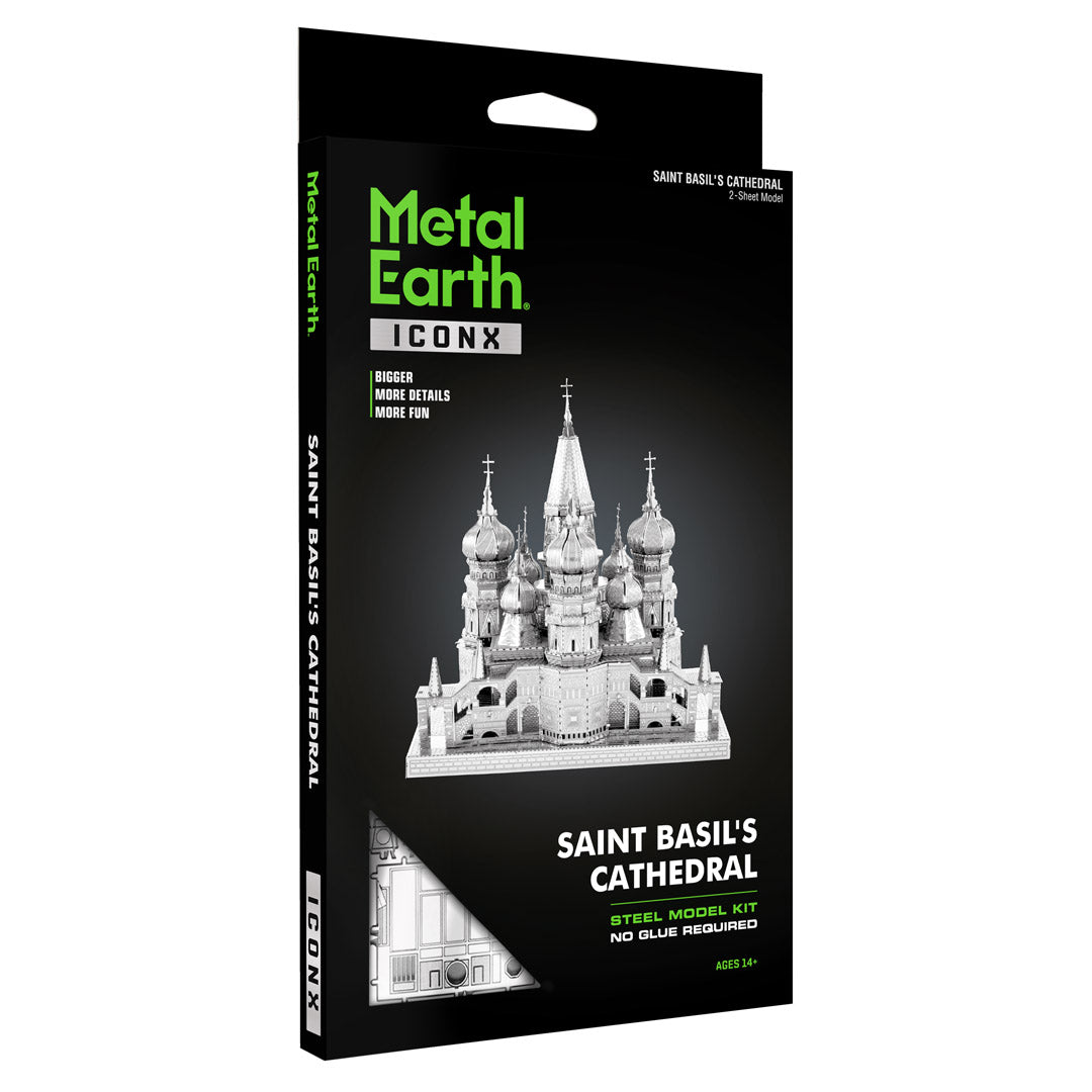 Metal Earth Premium Series Saint Basils Cathedral ICX006 Modellbausatz Puzzle DIY Bausatz präzise gelasert stabil langlebig