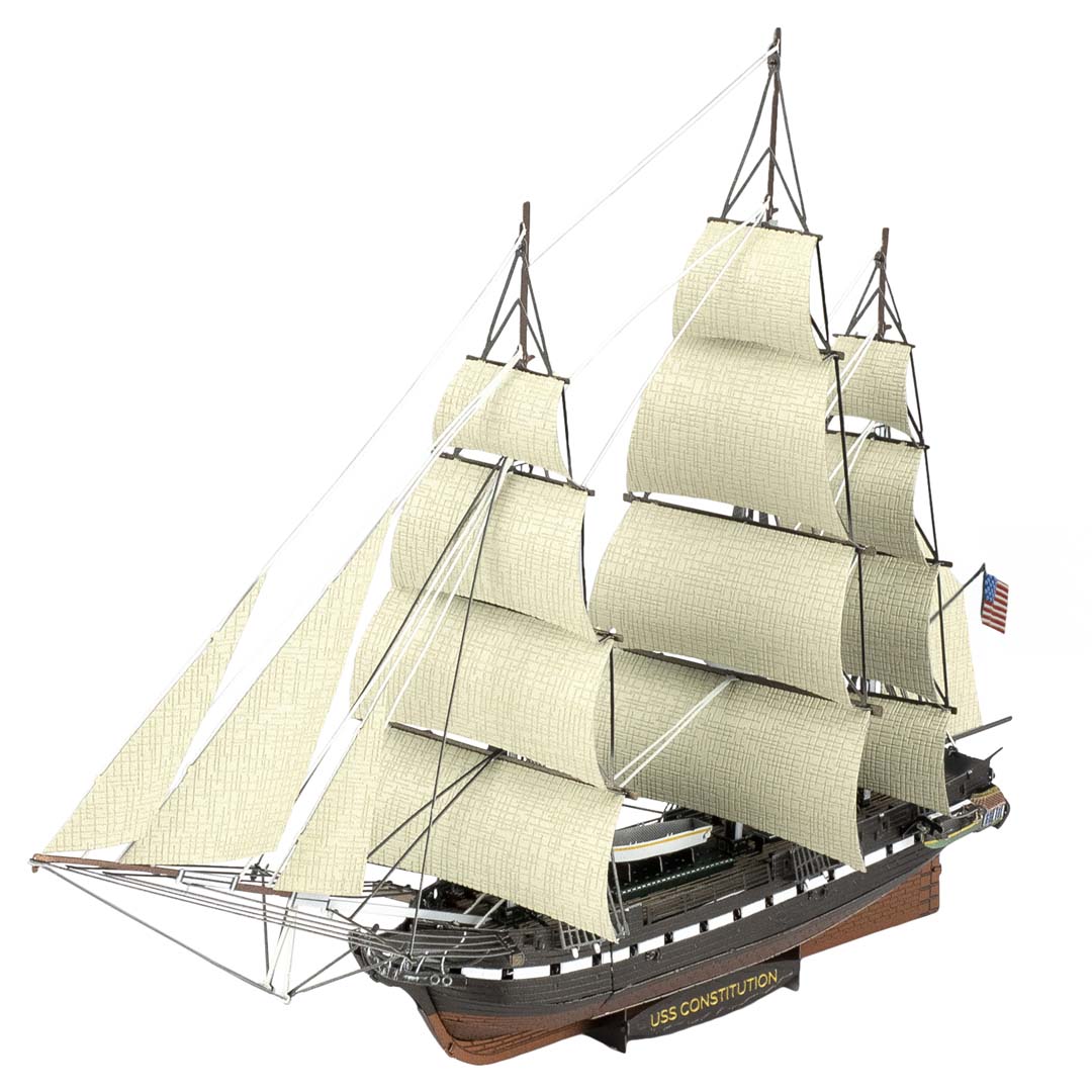 Metal Earth USS Premium Series USS Constitution PS2002 Modellbausatz Puzzle DIY Bausatz präzise gelasert stabil langlebig