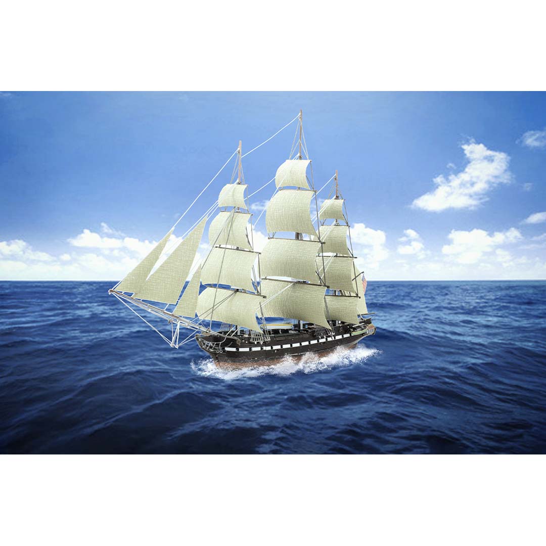 Metal Earth USS Premium Series USS Constitution PS2002 Modellbausatz Puzzle DIY Bausatz präzise gelasert stabil langlebig