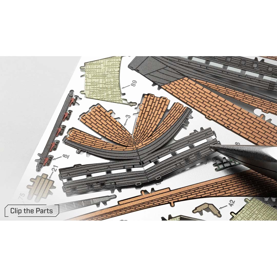 Metal Earth USS Premium Series USS Constitution PS2002 Modellbausatz Puzzle DIY Bausatz präzise gelasert stabil langlebig