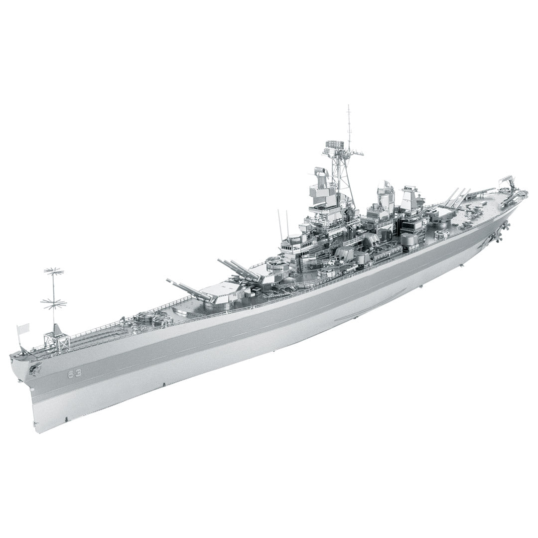 Metal Earth USS Premium Series USS Missouri ICX111 Modellbausatz Puzzle DIY Bausatz präzise gelasert stabil langlebig