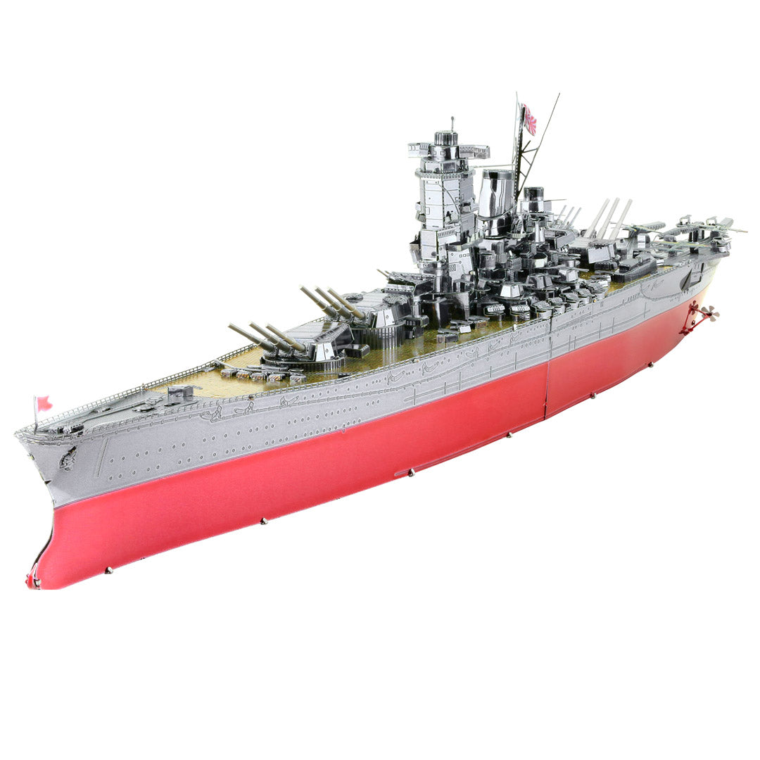 Metal Earth Premium Series Yamato Battleship ICX117 Modellbausatz Puzzle DIY Bausatz präzise gelasert stabil langlebig