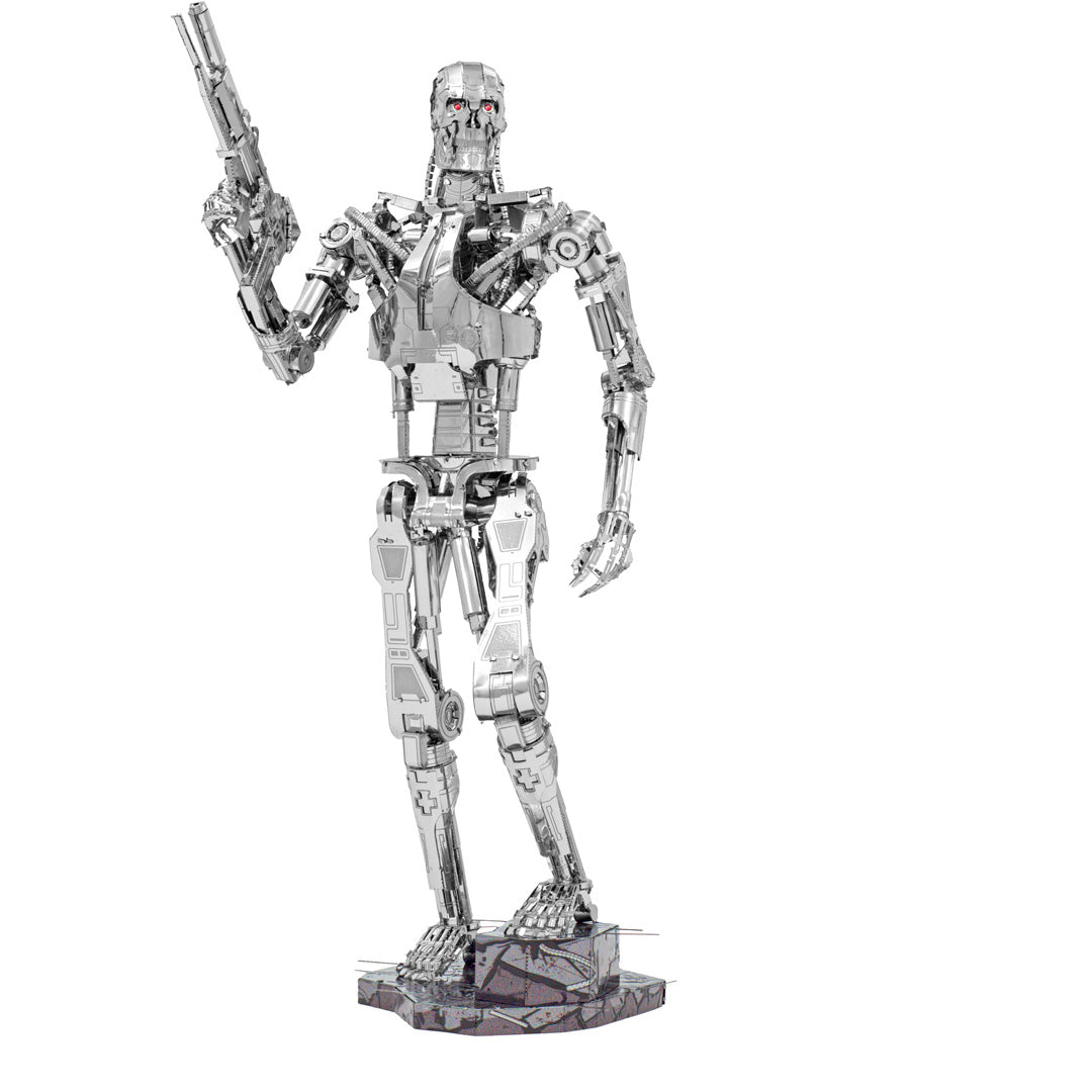 Metal Earth Premium Series Terminator - T-800 Endoskeleton ICX141 Modellbausatz Puzzle DIY Bausatz präzise gelasert stabil langlebig