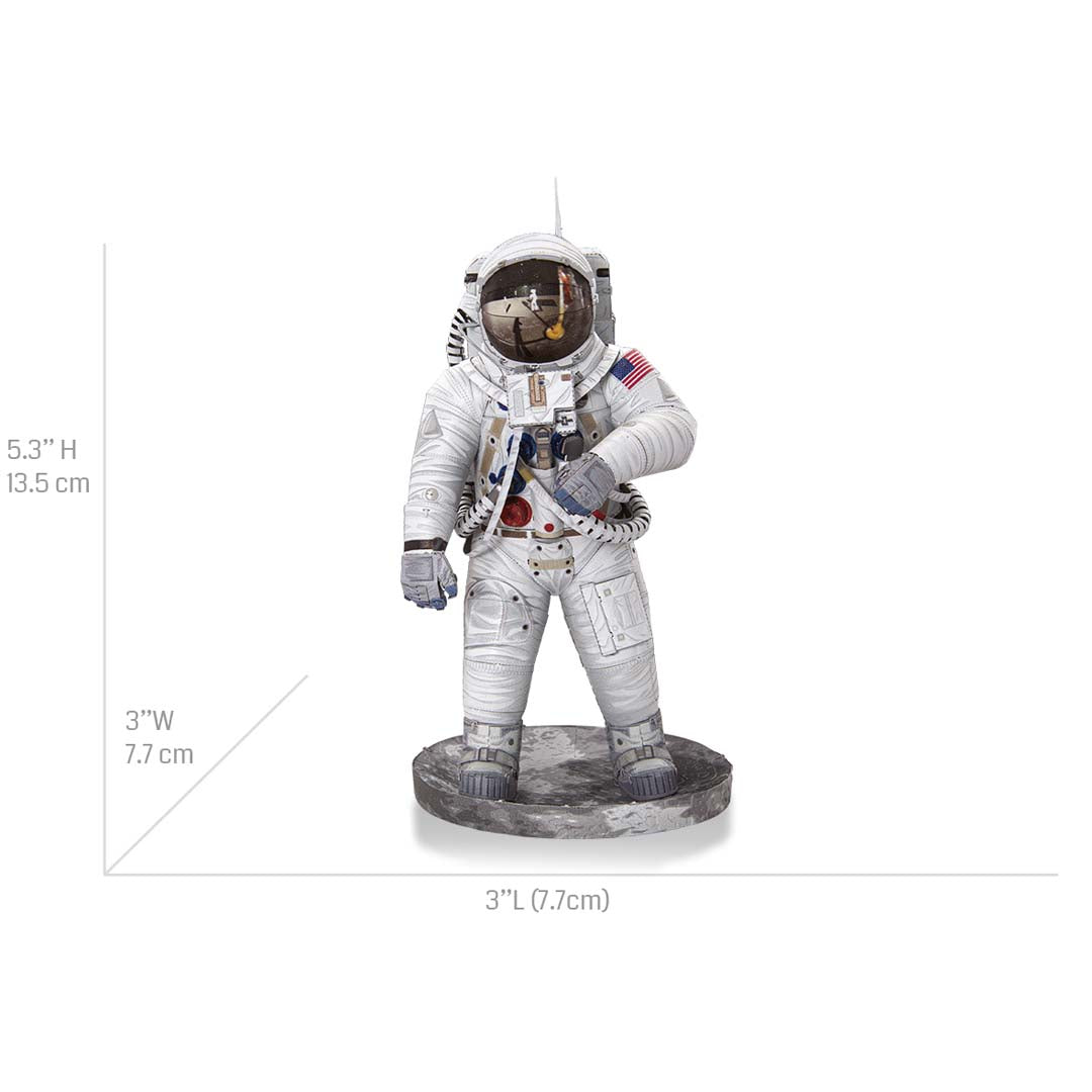 Metal Earth Premium Series Apollo 11 Astronaut PS2016 Modellbausatz Puzzle DIY Bausatz präzise gelasert stabil langlebig