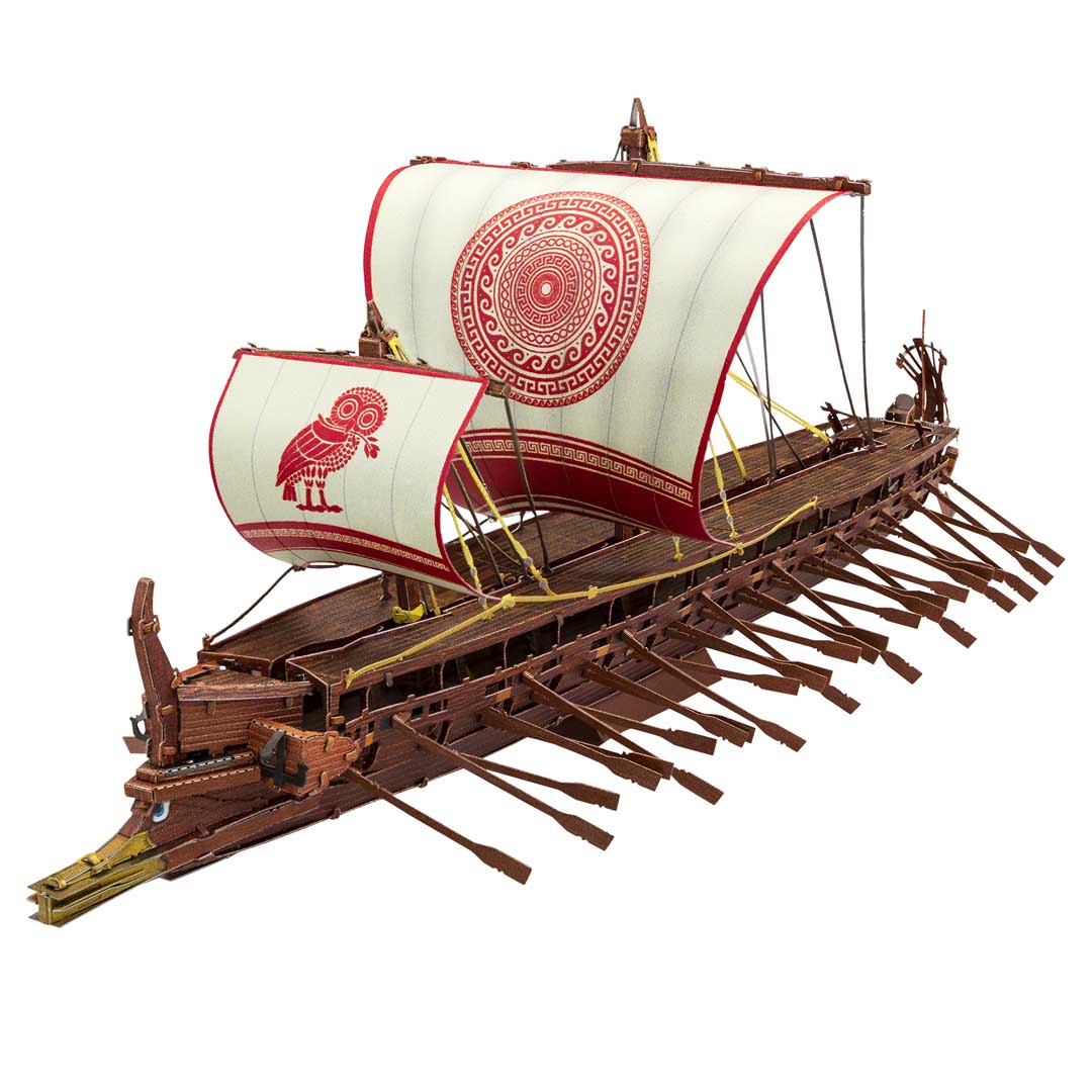 Metal Earth Premium Series Greek Trireme PS2021 Modellbausatz Puzzle DIY Bausatz präzise gelasert stabil langlebig