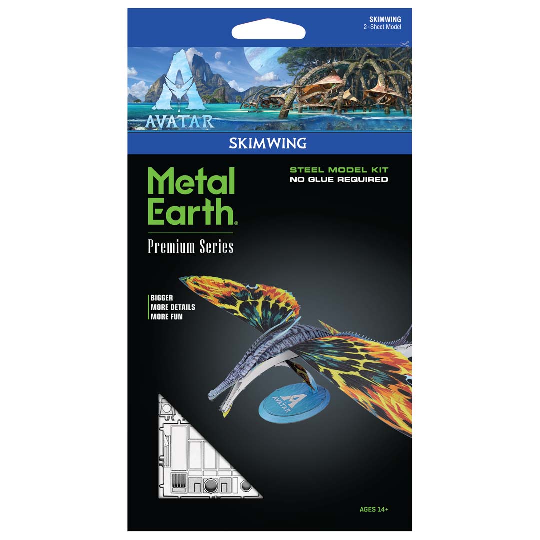 Metal Earth Premium Series Avatar 2 - Skimwing ICX242 Modellbausatz Puzzle DIY Bausatz präzise gelasert stabil langlebig
