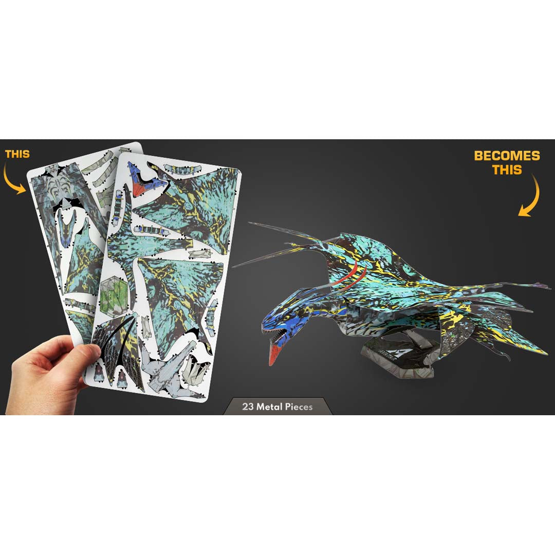 Metal Earth Premium Series Avatar 2 - Neytiri's Banshee ICX255 Modellbausatz Puzzle DIY Bausatz präzise gelasert stabil langlebig