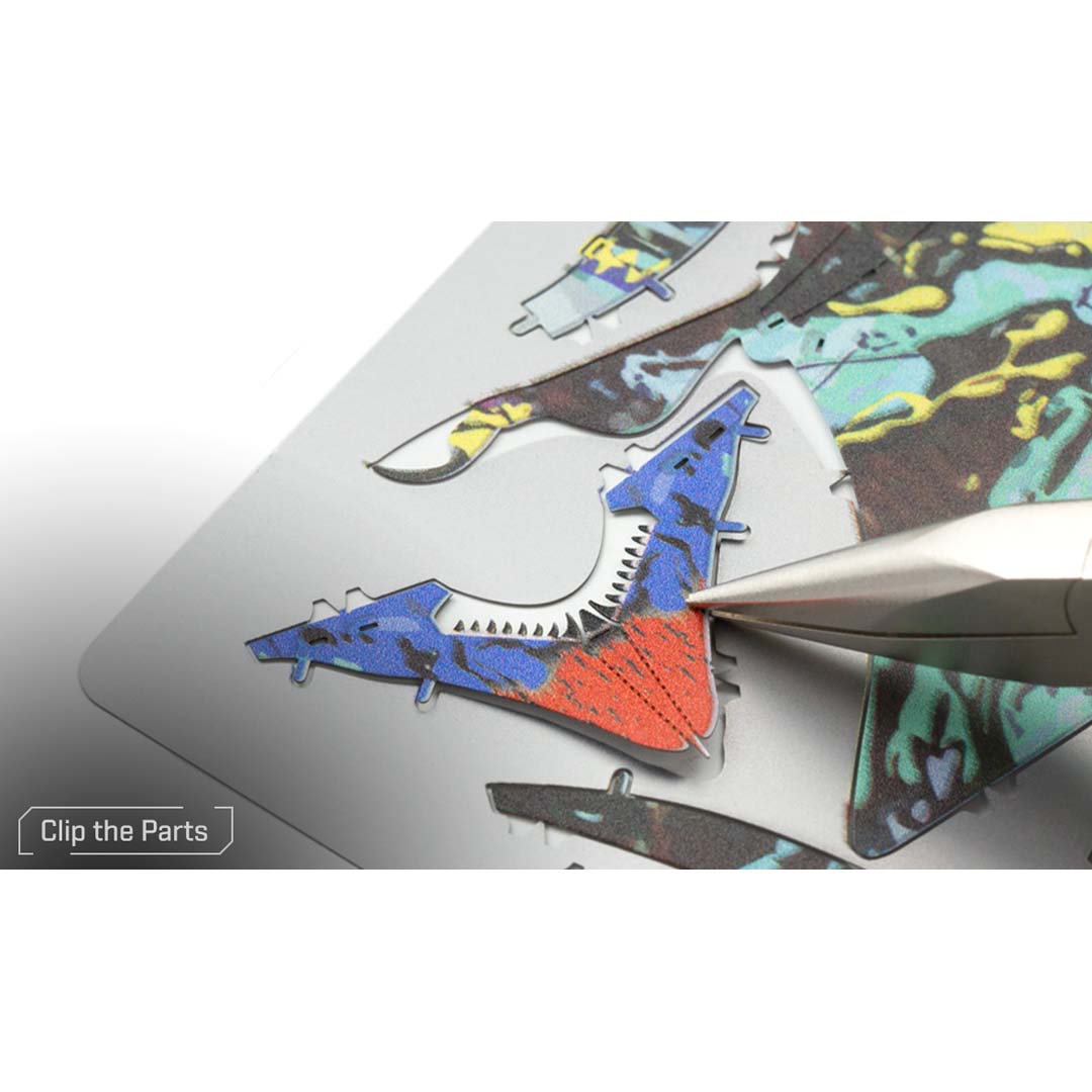 Metal Earth Premium Series Avatar 2 - Neytiri's Banshee ICX255 Modellbausatz Puzzle DIY Bausatz präzise gelasert stabil langlebig