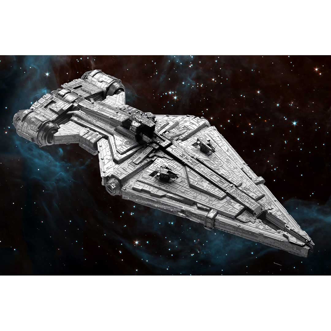 Metal Earth STAR Premium Series STAR WARS Imperial Light Cruiser ICX233 Modellbausatz Puzzle DIY Bausatz präzise gelasert stabil langlebig