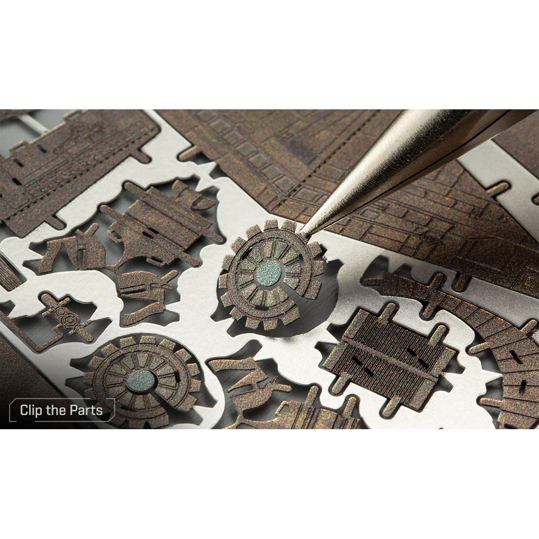 Metal Earth STAR Premium Series STAR WARS Mandalorian - Jawa Sandcrawler™ ICX237 Modellbausatz Puzzle DIY Bausatz präzise gelasert stabil langlebig