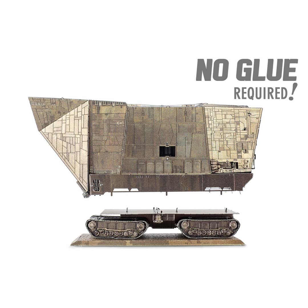Metal Earth STAR Premium Series STAR WARS Mandalorian - Jawa Sandcrawler™ ICX237 Modellbausatz Puzzle DIY Bausatz präzise gelasert stabil langlebig