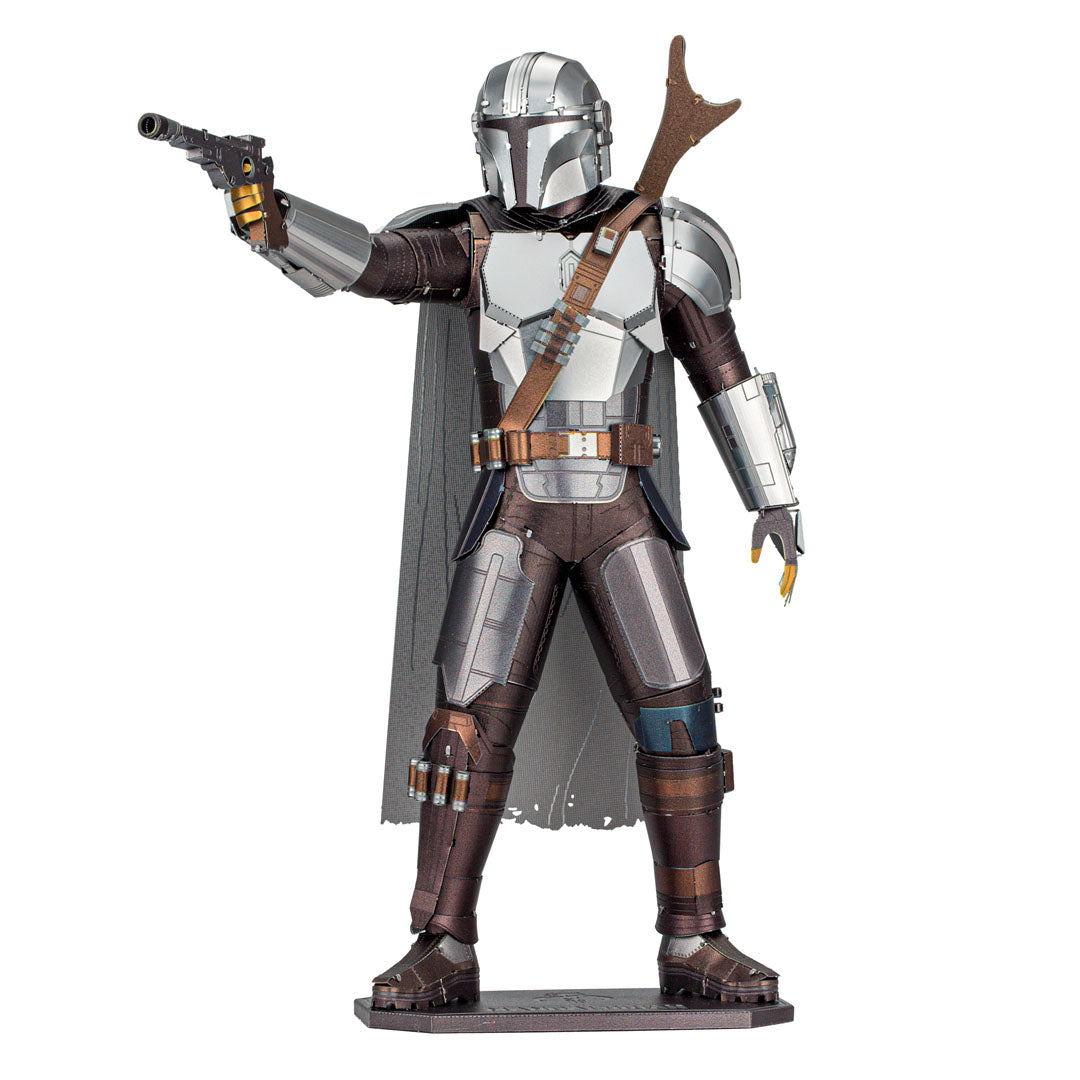 Metal Earth STAR Premium Series STAR WARS Mandalorian - The Mandalorian™ ICX146 Modellbausatz Puzzle DIY Bausatz präzise gelasert stabil langlebig