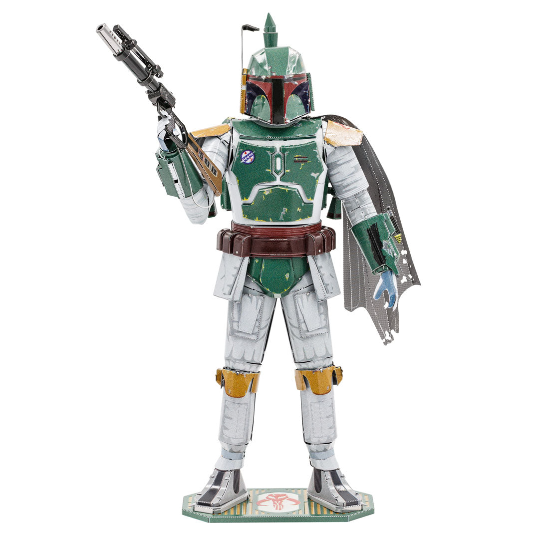 Metal Earth STAR Premium Series STAR WARS Boba Fett ICX135 Modellbausatz Puzzle DIY Bausatz präzise gelasert stabil langlebig
