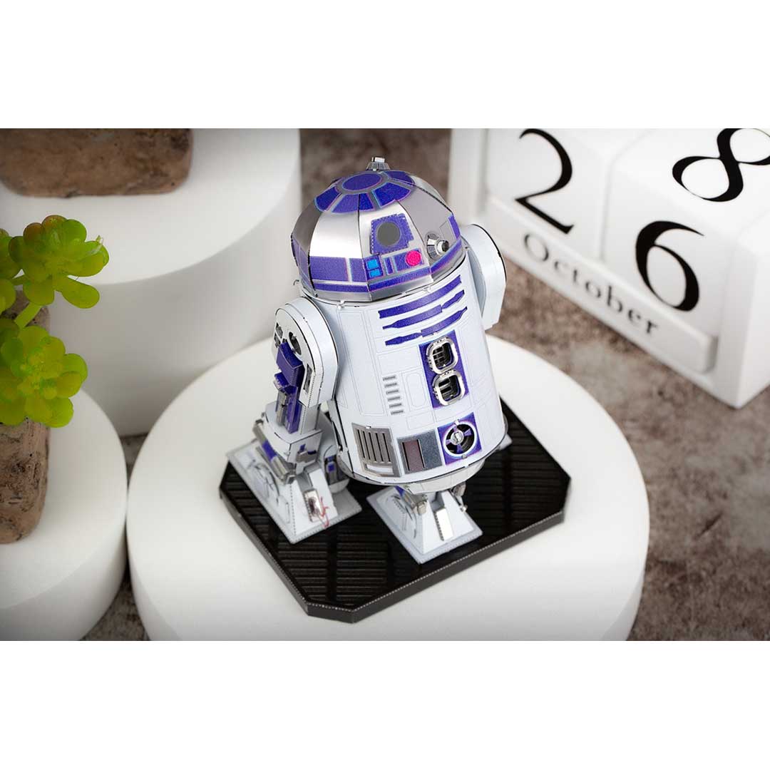 Metal Earth STAR Premium Series STAR WARS R2-D2 ICX131 Modellbausatz Puzzle DIY Bausatz präzise gelasert stabil langlebig