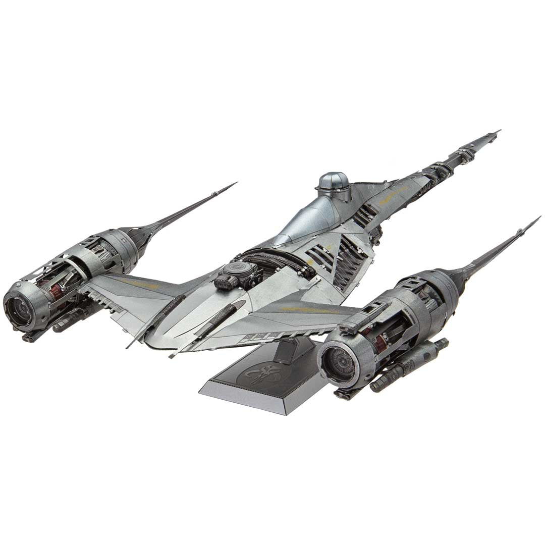 Metal Earth STAR Premium Series STAR WARS The Mandalorean - N-1 Starfighter ICX244 Modellbausatz Puzzle DIY Bausatz präzise gelasert stabil langlebig