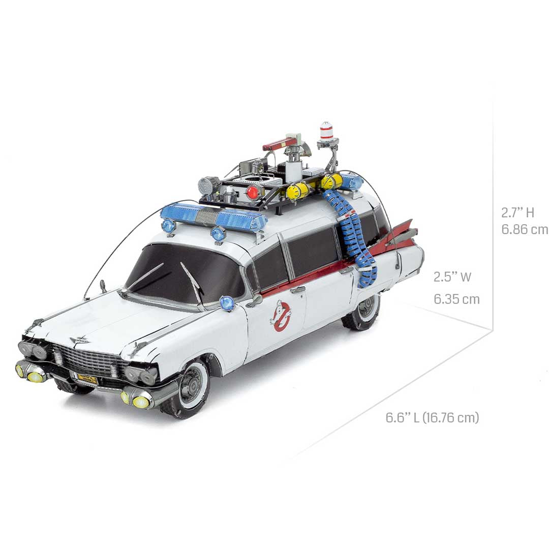 Metal Earth Premium Series Ecto-1 Ghostbusters ICX230 Modellbausatz Puzzle DIY Bausatz präzise gelasert stabil langlebig