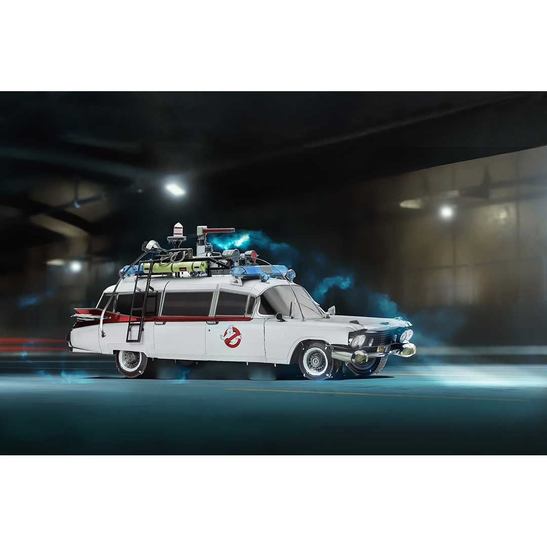 Metal Earth Premium Series Ecto-1 Ghostbusters ICX230 Modellbausatz Puzzle DIY Bausatz präzise gelasert stabil langlebig