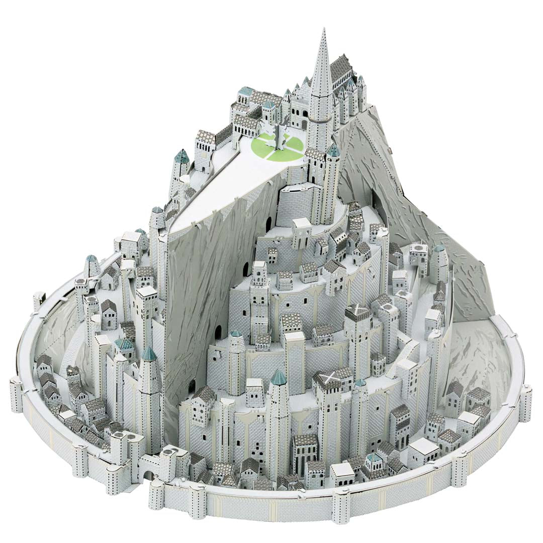 Metal Earth Premium Series: Herr der Ringe Minas Tirith ICX239 Modellbausatz Puzzle DIY Bausatz präzise gelasert stabil langlebig