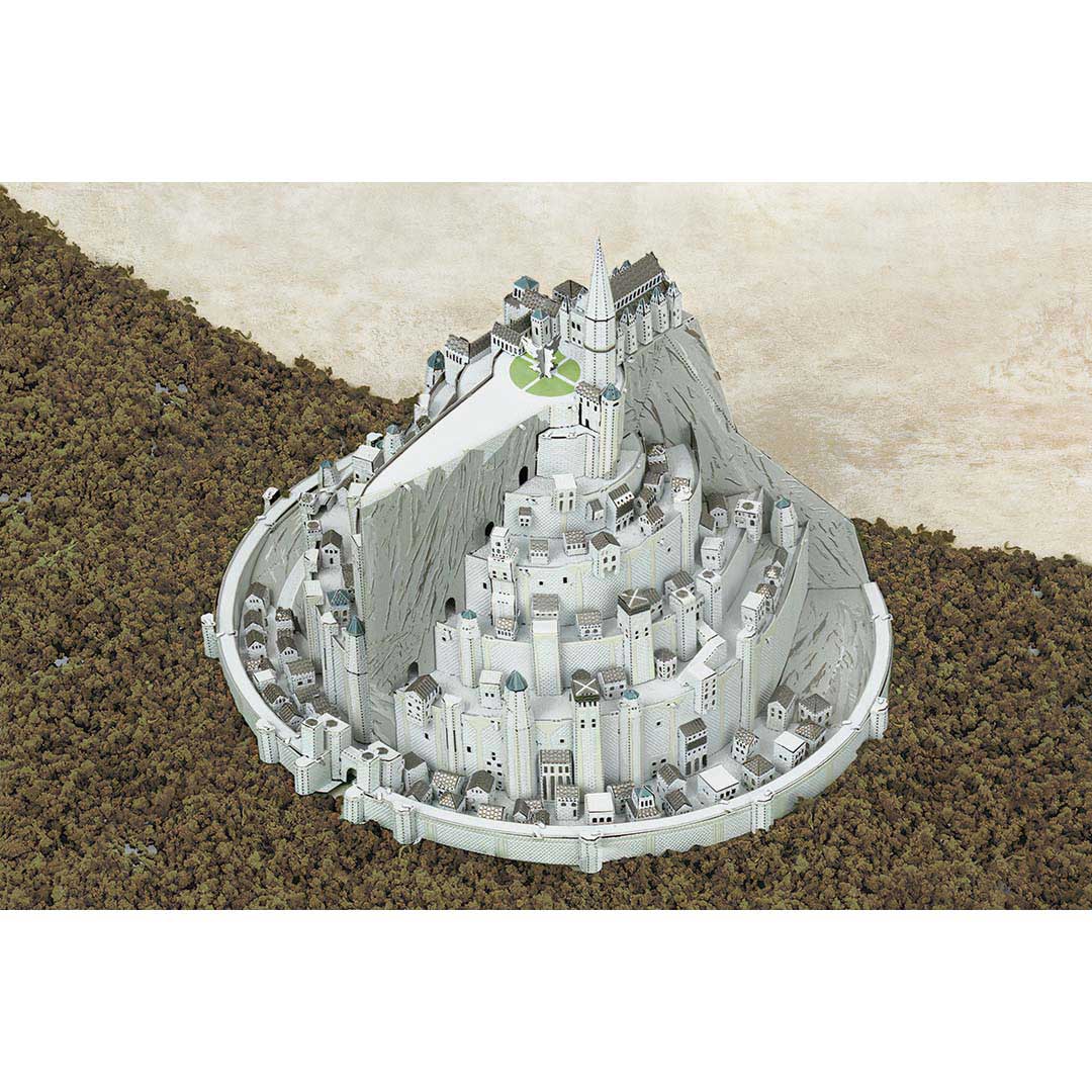 Metal Earth Premium Series: Herr der Ringe Minas Tirith ICX239 Modellbausatz Puzzle DIY Bausatz präzise gelasert stabil langlebig