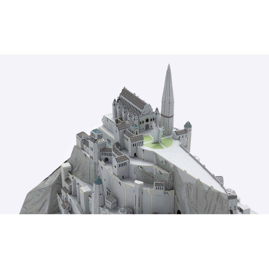 Metal Earth Premium Series: Herr der Ringe Minas Tirith ICX239 Modellbausatz Puzzle DIY Bausatz präzise gelasert stabil langlebig