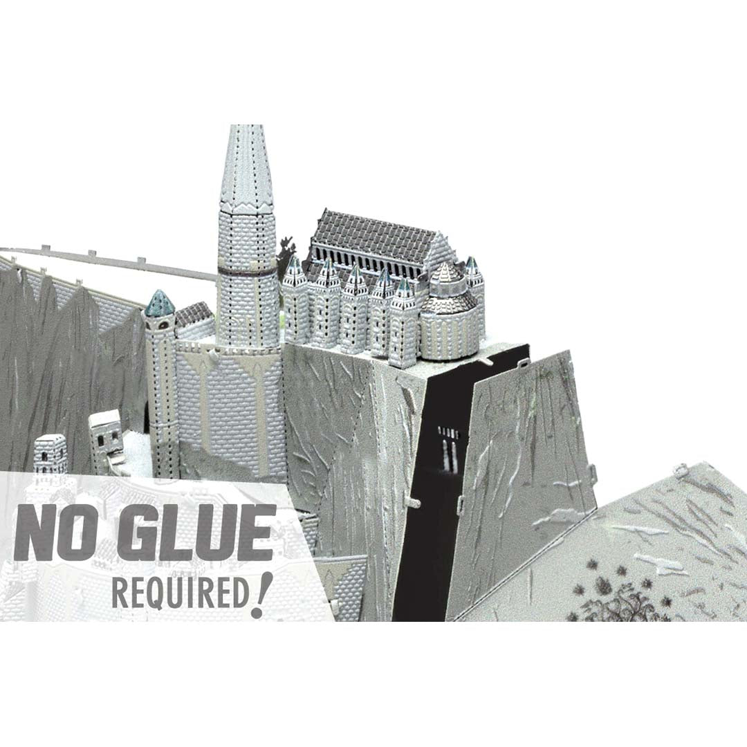 Metal Earth Premium Series: Herr der Ringe Minas Tirith ICX239 Modellbausatz Puzzle DIY Bausatz präzise gelasert stabil langlebig