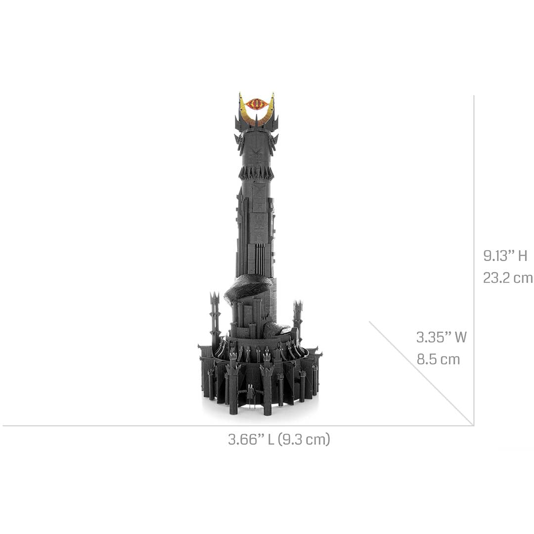 Metal Earth BARAD Premium Series Herr der Ringe - BARAD-DÛR ICX238 Modellbausatz Puzzle DIY Bausatz präzise gelasert stabil langlebig