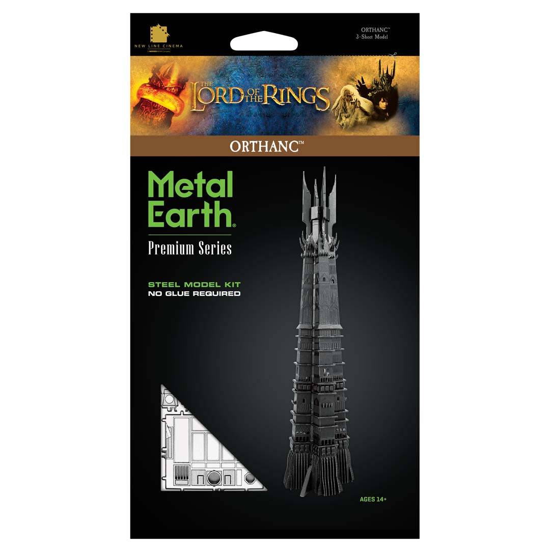 Metal Earth Premium Series Herr der Ringe - Orthanc ICX236 Modellbausatz Puzzle DIY Bausatz präzise gelasert stabil langlebig