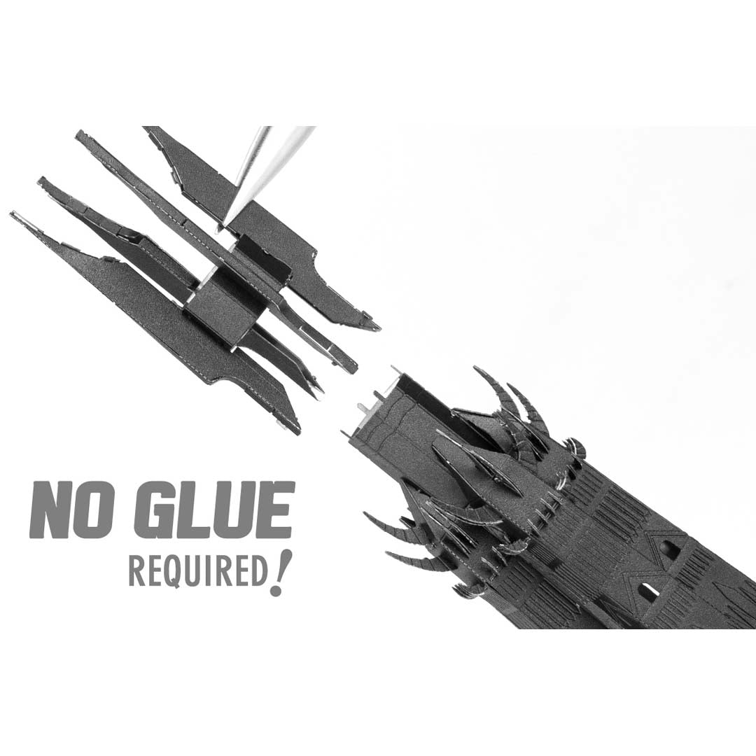 Metal Earth Premium Series Herr der Ringe - Orthanc ICX236 Modellbausatz Puzzle DIY Bausatz präzise gelasert stabil langlebig