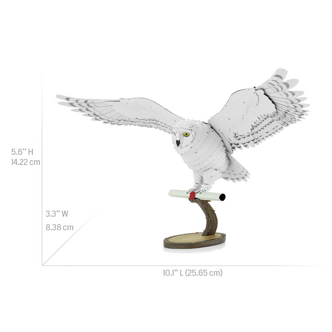 Metal Earth Premium Series Harry Potter - Hedwig PS2007 Modellbausatz Puzzle DIY Bausatz präzise gelasert stabil langlebig