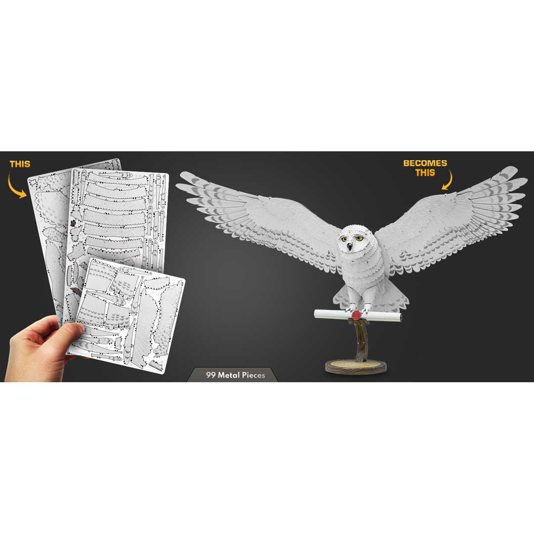 Metal Earth Premium Series Harry Potter - Hedwig PS2007 Modellbausatz Puzzle DIY Bausatz präzise gelasert stabil langlebig