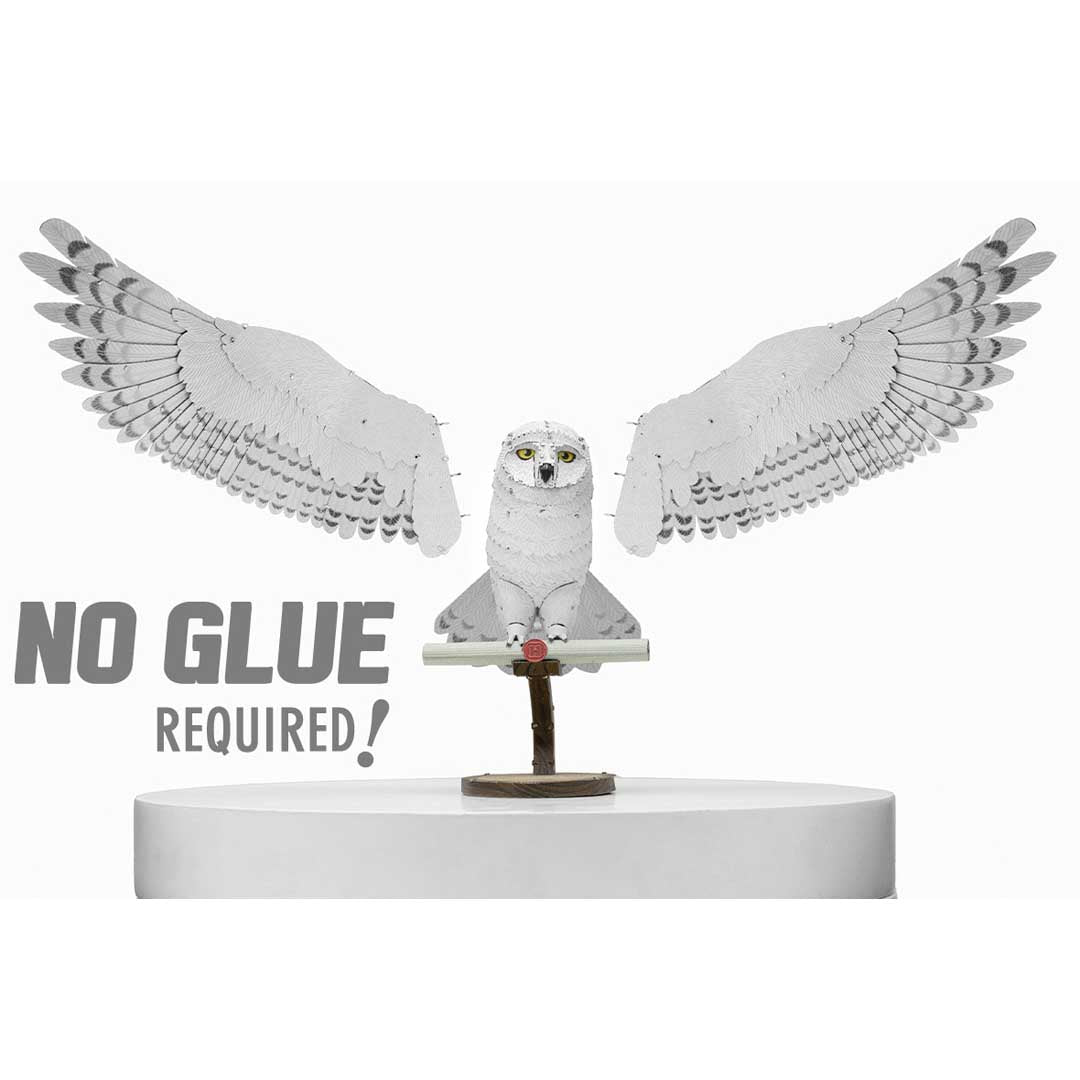 Metal Earth Premium Series Harry Potter - Hedwig PS2007 Modellbausatz Puzzle DIY Bausatz präzise gelasert stabil langlebig