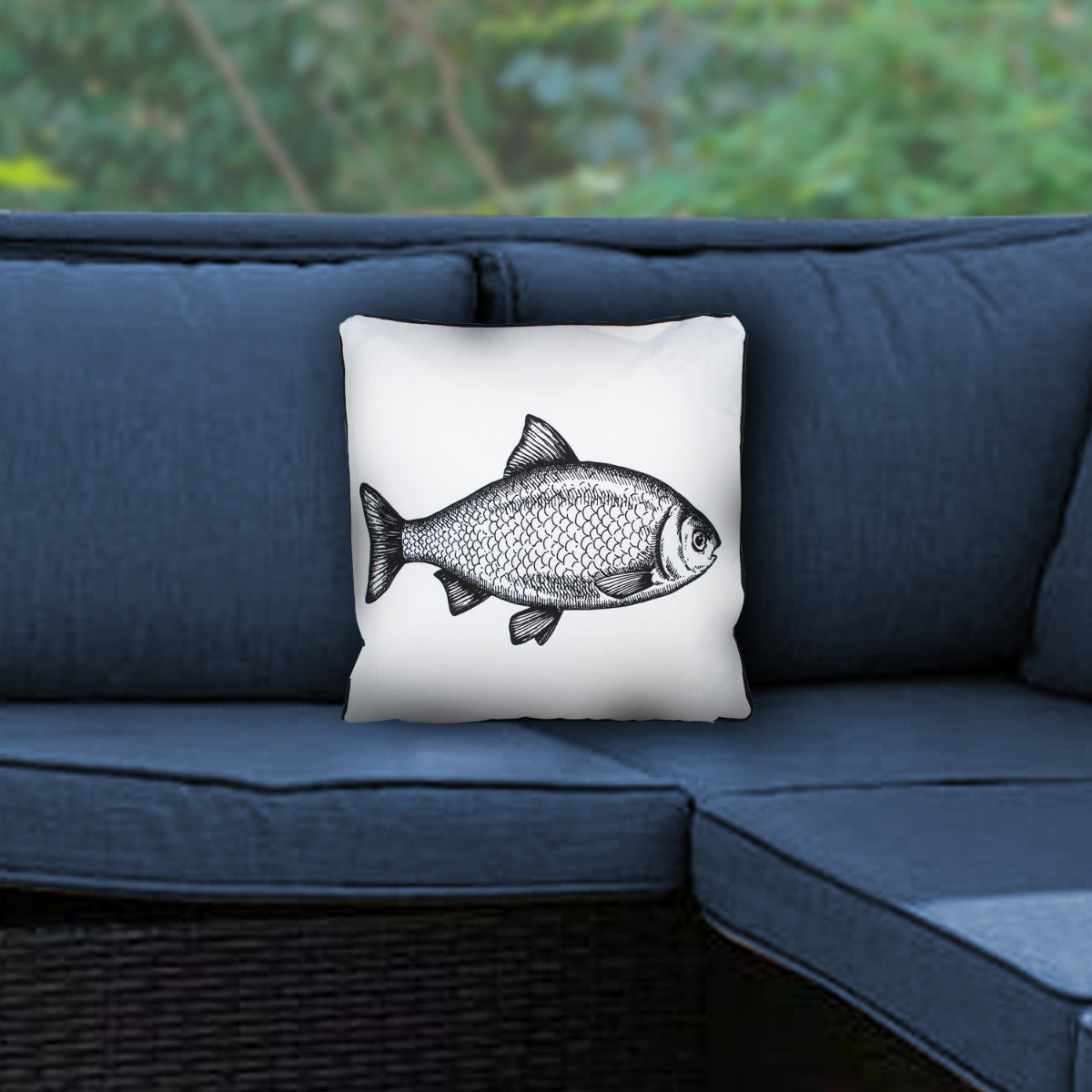 Sitzkissen Outdoor | Outdoor Kissen 45x45 cm | Outdoor Sitzkissen Outdoorkissen