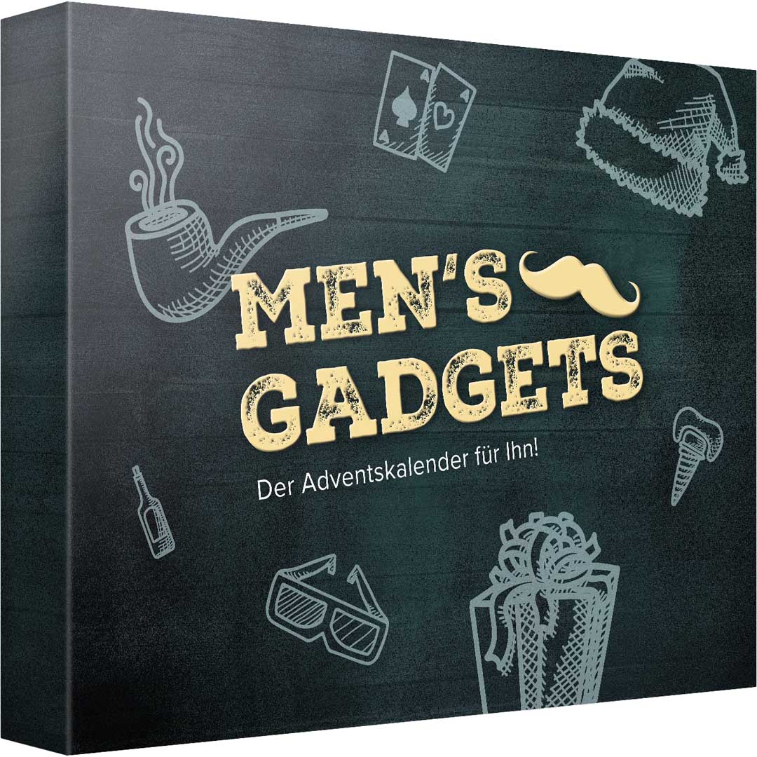 Adventskalender Men’s Gadgets 2025 Weihnachtskalender für Männer Überraschungskalender Franzis