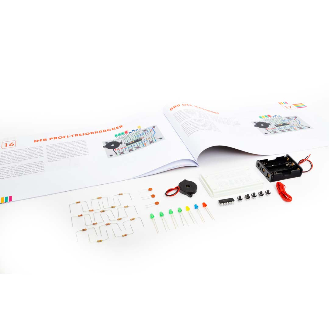 Adventskalender ELEKTRONIK Retro-Spiele Weihnachtskalender Spielkonsole zum Selberbauen Franzis