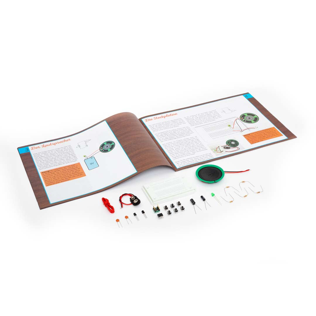 Adventskalender RETRO-Radio zum Selberbauen Weihnachtskalender Elektronik-Bausatz für Tüftler Franzis