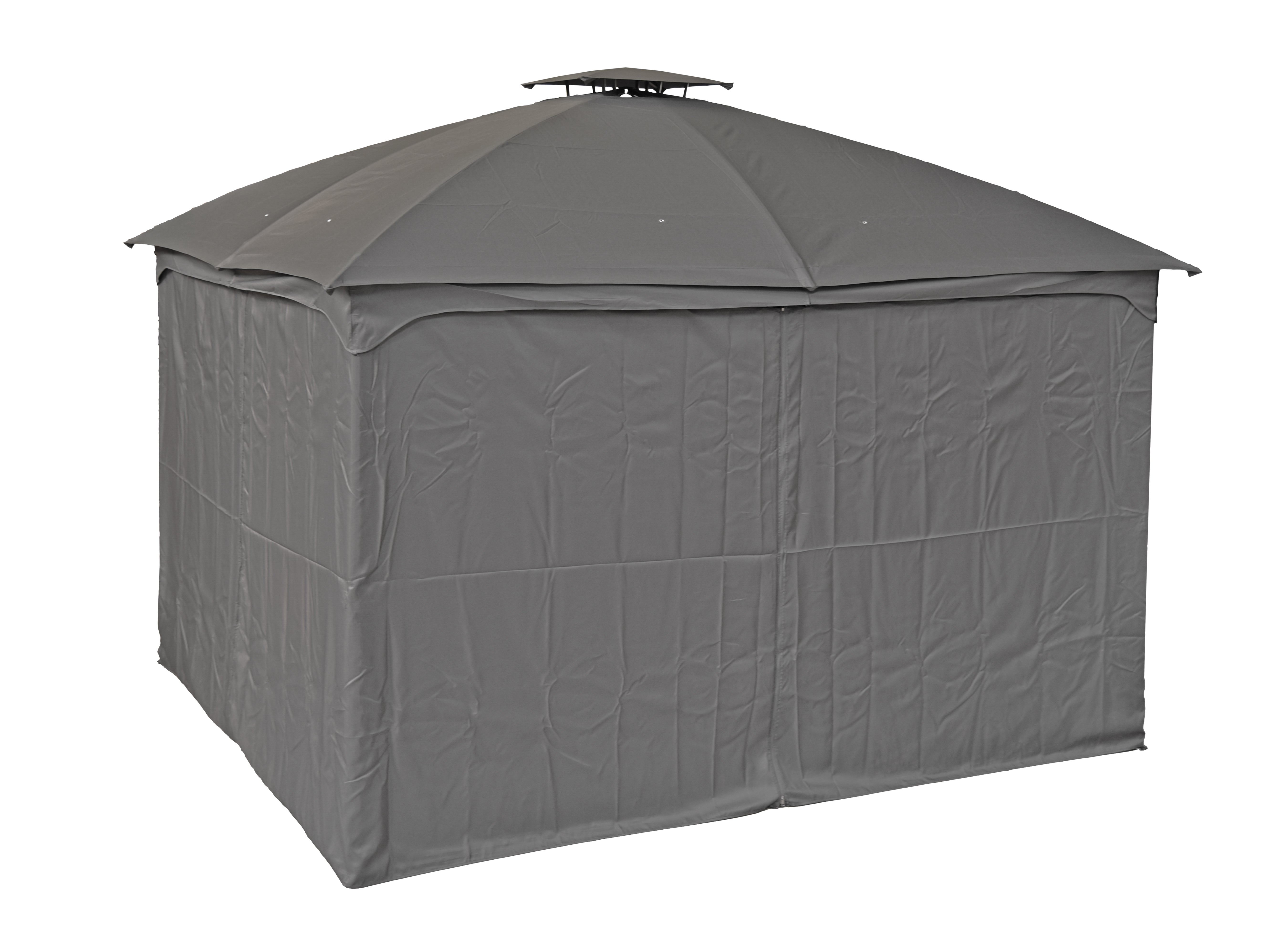 Pavillon KAMA Gartenzelt Pergola Garden Pleasure robust elegant Outdoor mit Seitenschals