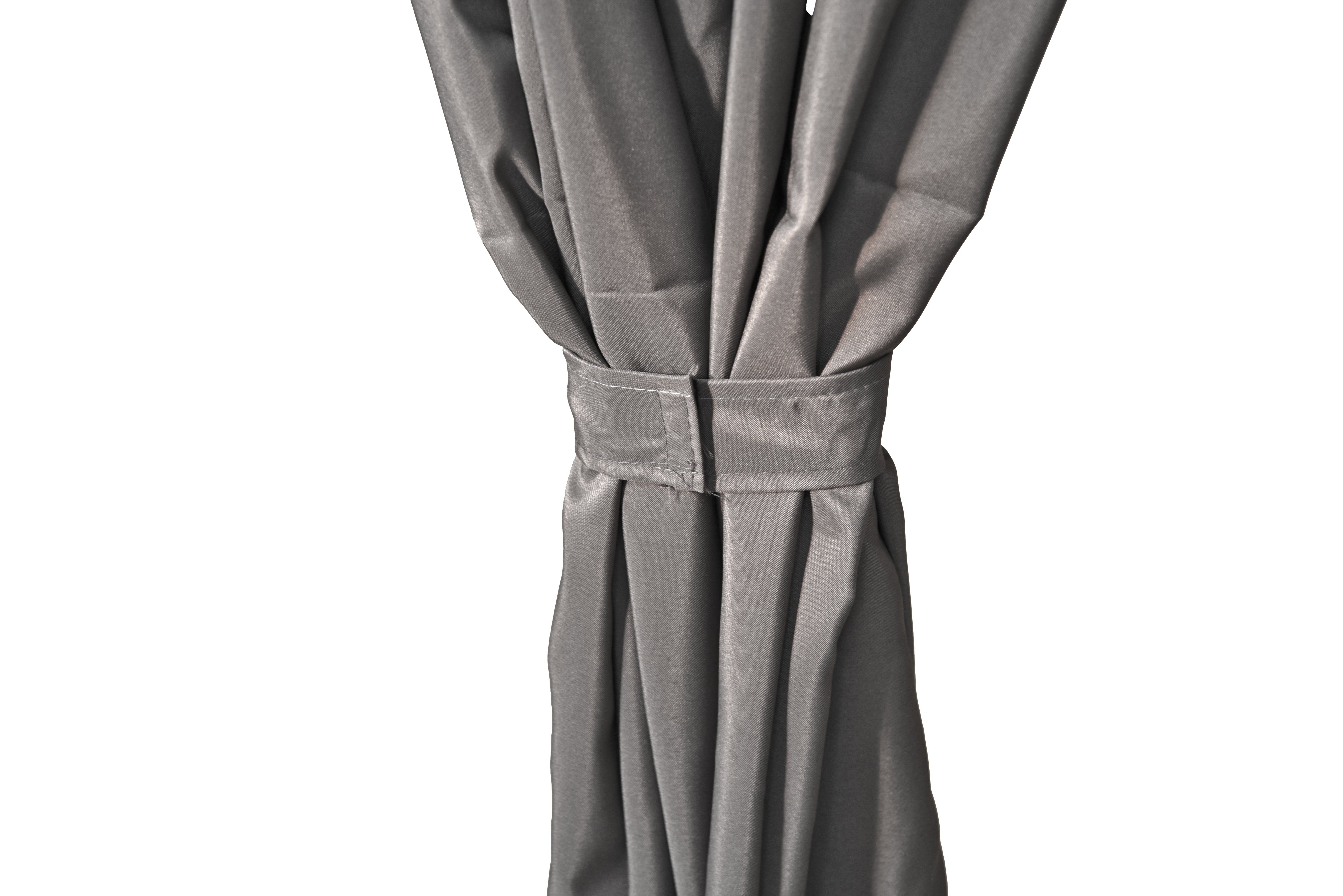 Pavillon KAMA Gartenzelt Pergola Garden Pleasure robust elegant Outdoor mit Seitenschals