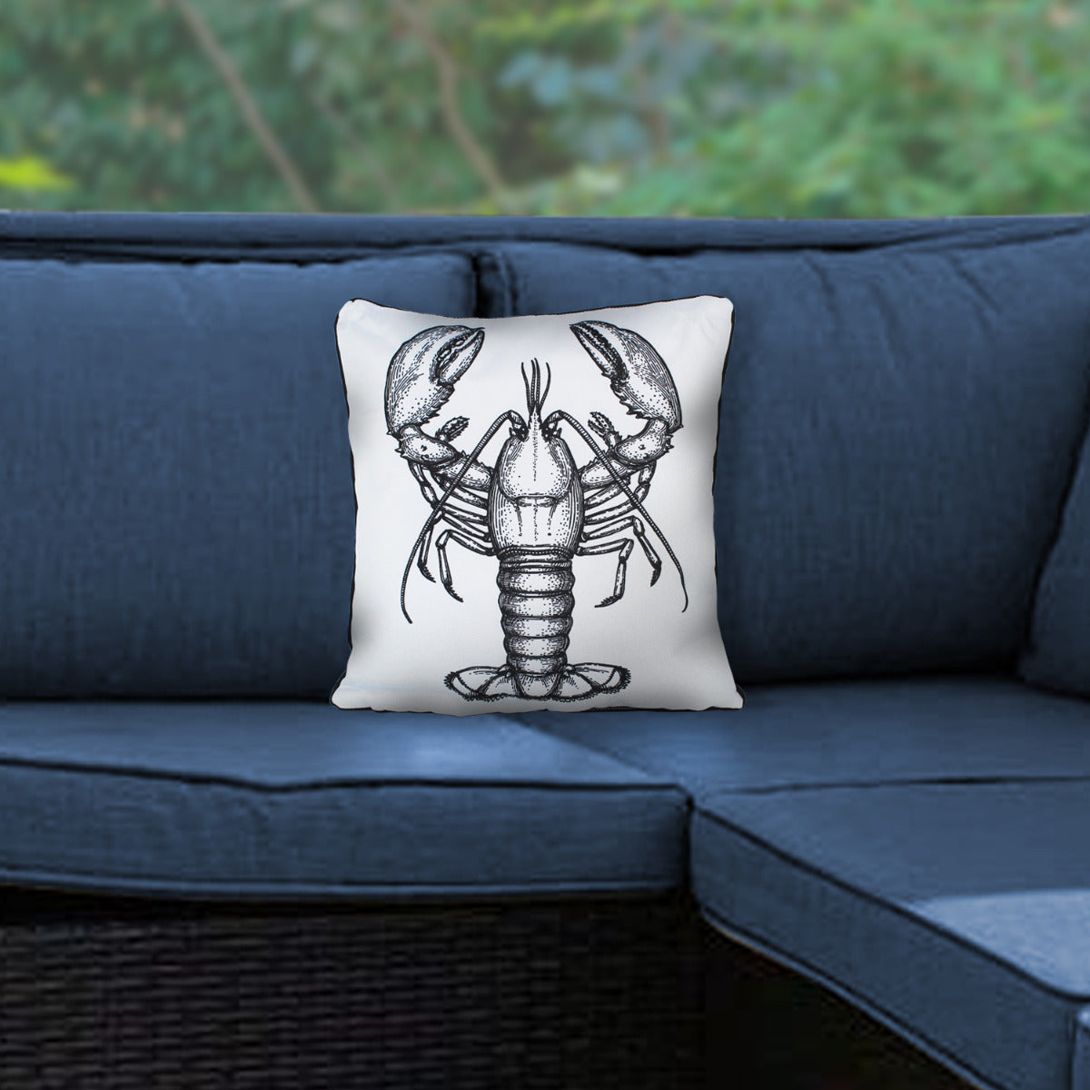 Sitzkissen Outdoor | Outdoor Kissen 45x45 cm | Outdoor Sitzkissen Outdoorkissen