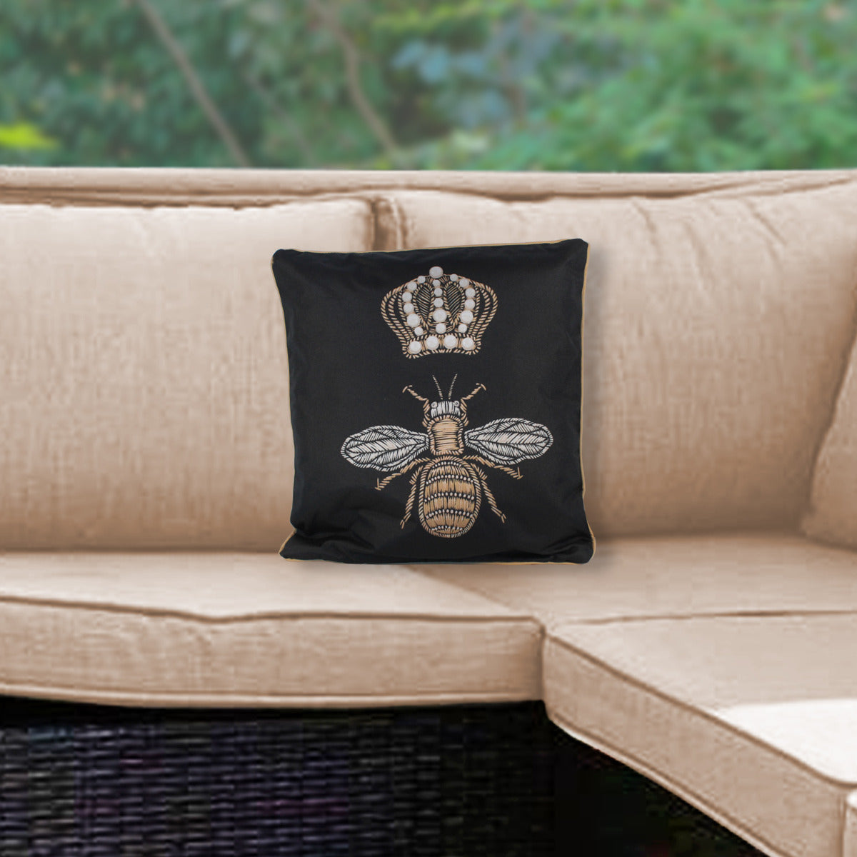 Sitzkissen Outdoor | Outdoor Kissen 45x45 cm | Outdoor Sitzkissen Outdoorkissen