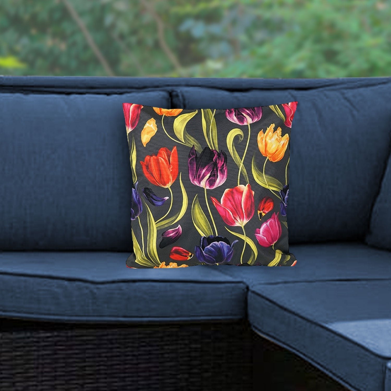 Sitzkissen Outdoor | Outdoor Kissen 45x45 cm | Outdoor Sitzkissen Outdoorkissen