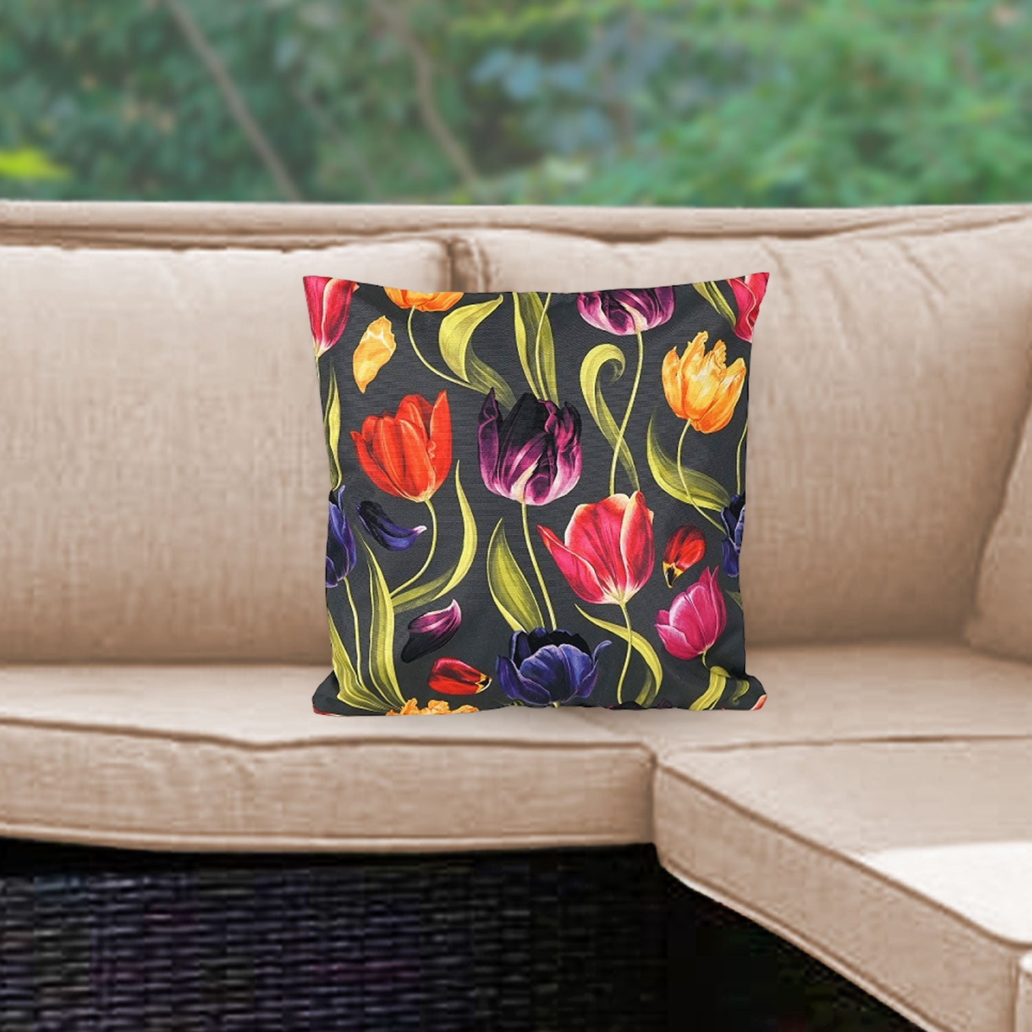 Sitzkissen Outdoor | Outdoor Kissen 45x45 cm | Outdoor Sitzkissen Outdoorkissen