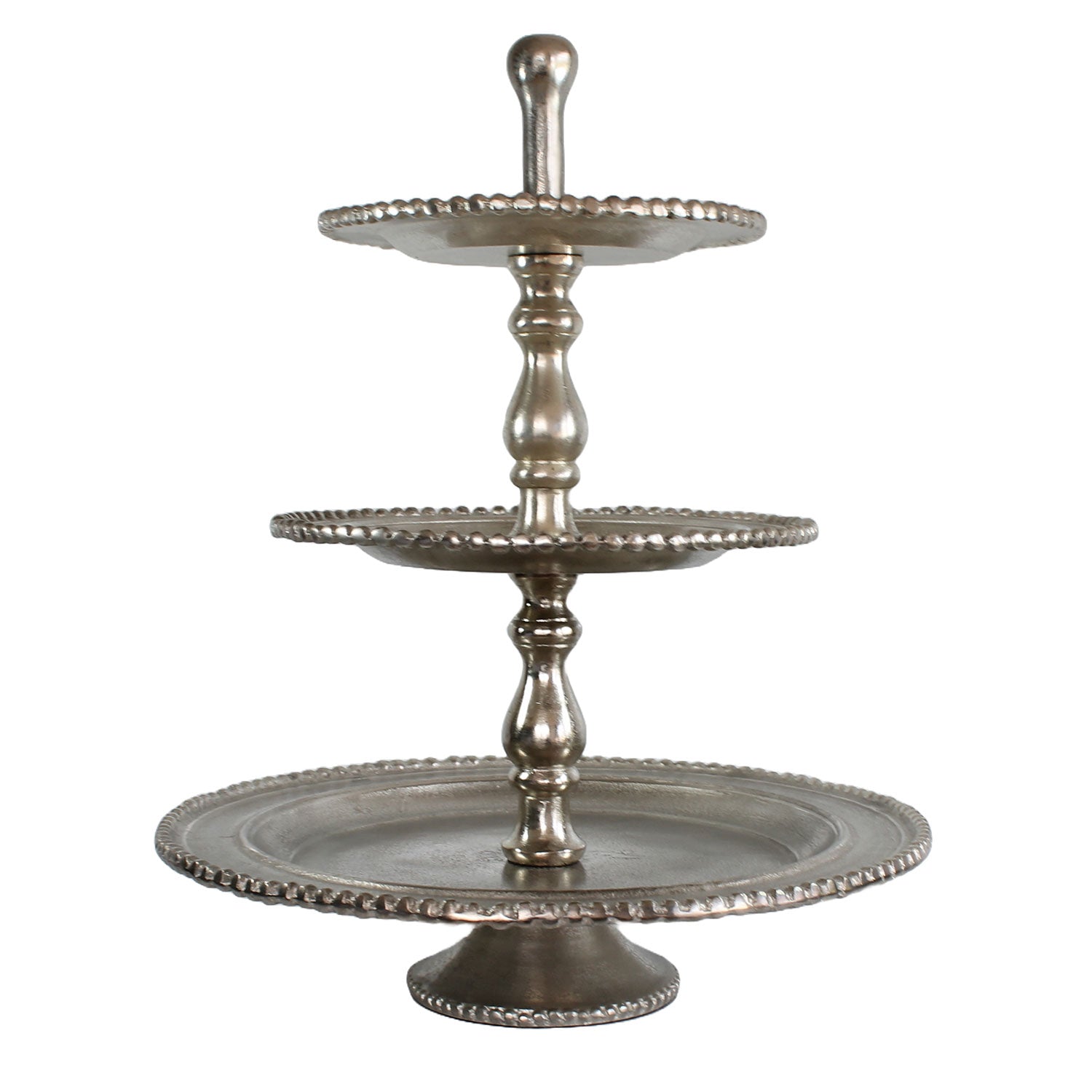 Etagere groß 3-stöckig – Deko Etagere in Gold oder Silber für Tisch, Sideboard & Festtafel