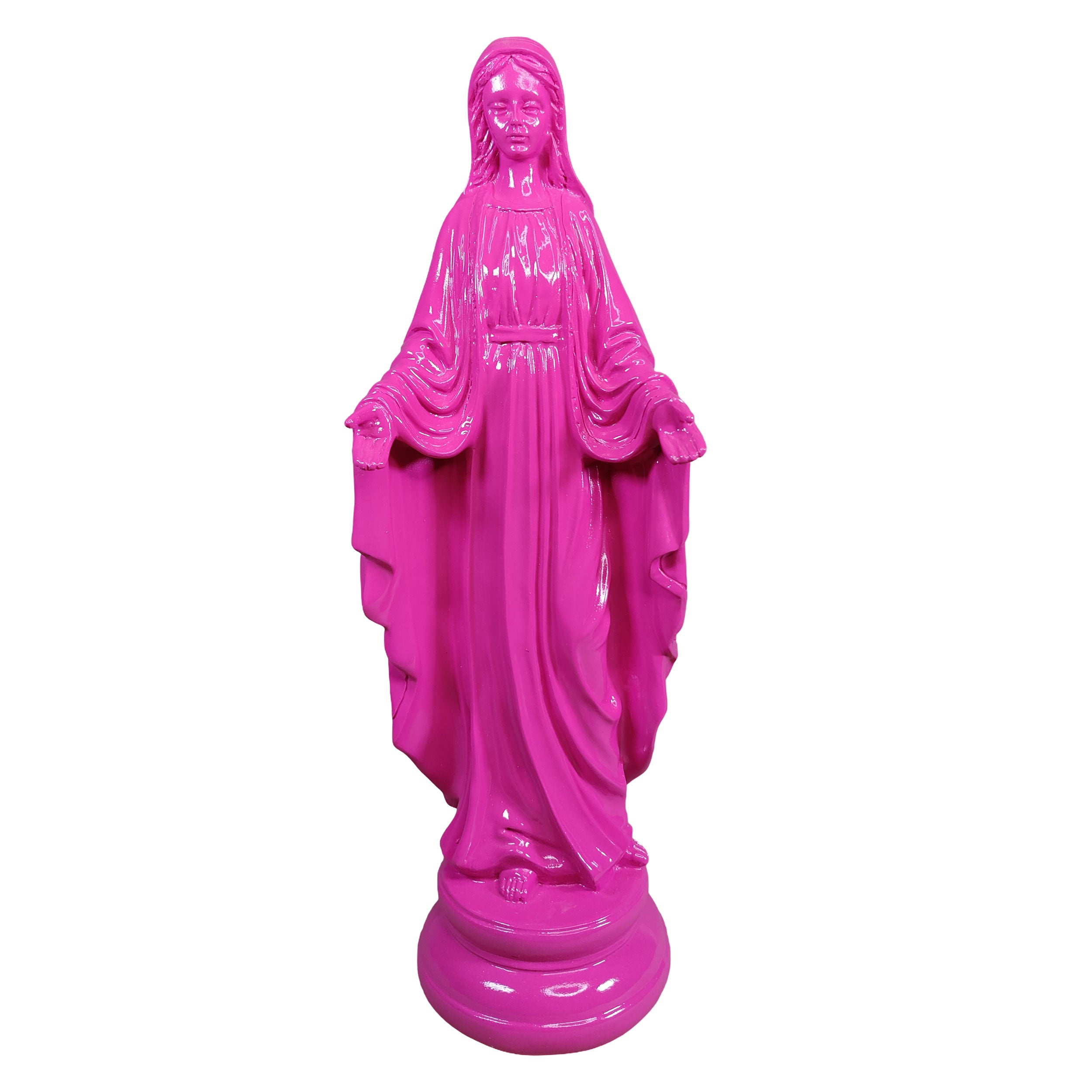 Madonna Figur & Marienfigur modern - Mutter Gottes Deko in Gold, Magenta oder Jade, groß oder klein